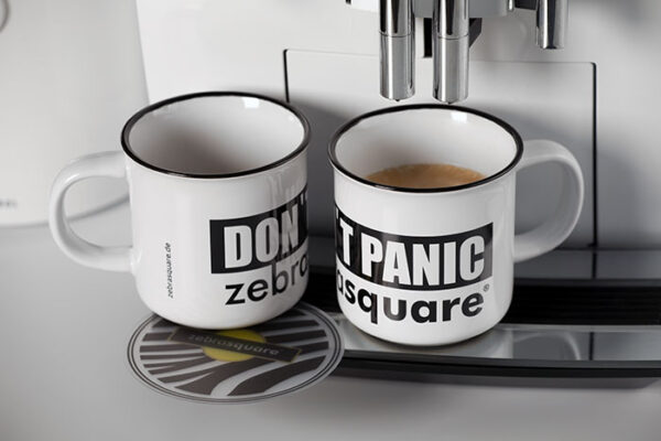 Tasse „DON`T PANIC“