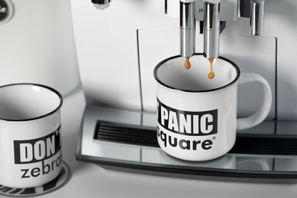 Tasse „DON`T PANIC“