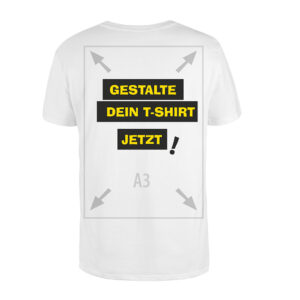 T-Shirt `Maxi`Rücken bedruckt