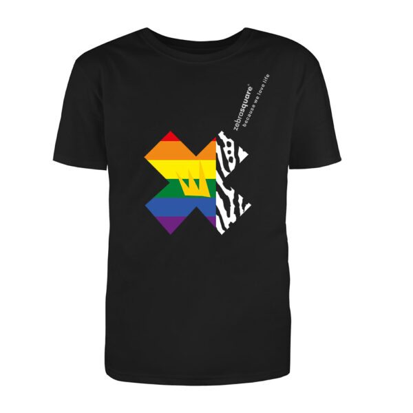 Schwarzes CSD Summervibes T-Shirt