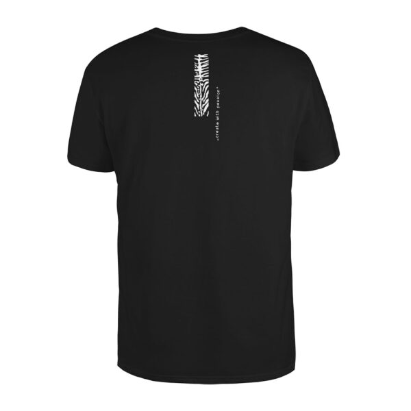 T-Shirt Crown Summervibes in schwarz, Ansicht hinten