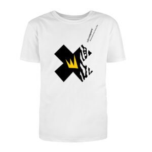 T-Shirt Crown Summervibes in weiss, Ansicht vorne