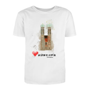 Städte T-Shirt München weiss